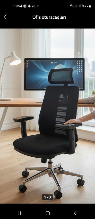 kreslo satilir: Ofis və oyun kresloları — 1
