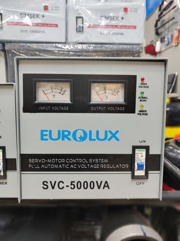 stablizator 5000: Yeni, Ev üçün, 1 faza, Gərginliy stabilizatoru, 150 V, Rayonlara çatdırılma, Pulsuz çatdırılma, Kredit var — 1