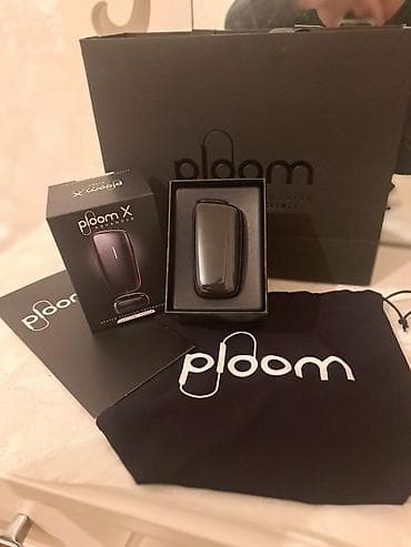 Ploom X Advanced tütün qızdırma cihazı qara rengdi istifade etmirem