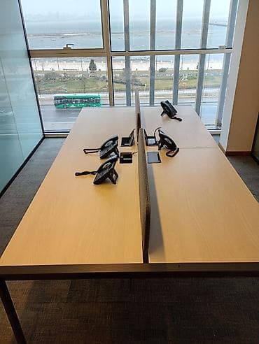 beton paneli: Ofis stol dəsti – minimalistik, modul quruluşlu ƏlA vəziyyətdədir - — 4