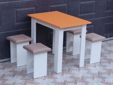 köhnə qədim gədim sovet davet stol stul mebel: Yeni, 4 stul — 25