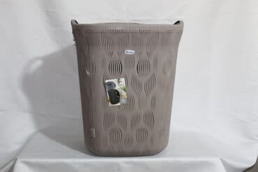 вешалка с одеждой: Sebet qapaqli cirkli paltar sebeti qapaqli yumru sebet qabaqsiz — 2