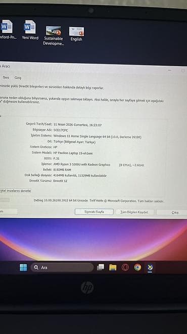 notebook ram 8: İşlənmiş HP Pavilion, 15.6 ", AMD Ryzen 5, 512 GB, Ödənişli çatdırılma — 1
