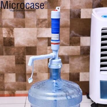 Su pompasi Yumşaq toxunma düyməsi. Uşaqlar, yaşlılar və böyüklər