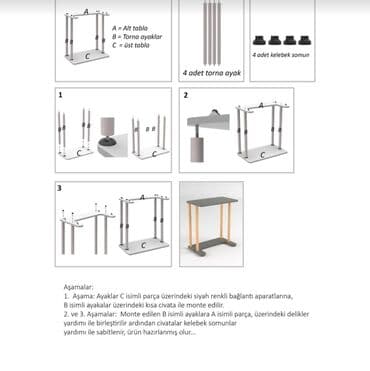 Masalar və oturacaqlar: Künc dolab — 3
