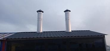 qaslarda ten effekti: Havalandırma və tüstü çıxarılması üzrə istehsal-quraşdırma xidməti - — 1