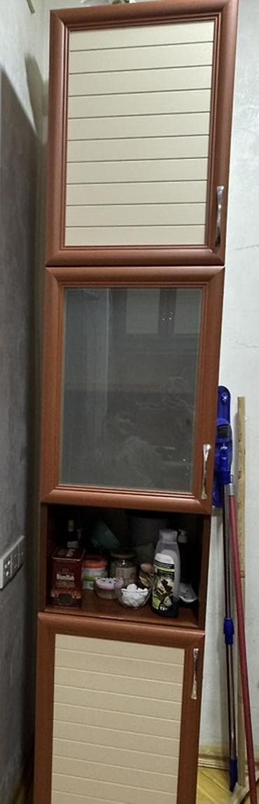 quxna mebeleri: Mətbəx mebeli dəsti - Künc yerləşimli modul mətbəx dəsti - Üst və alt — 2