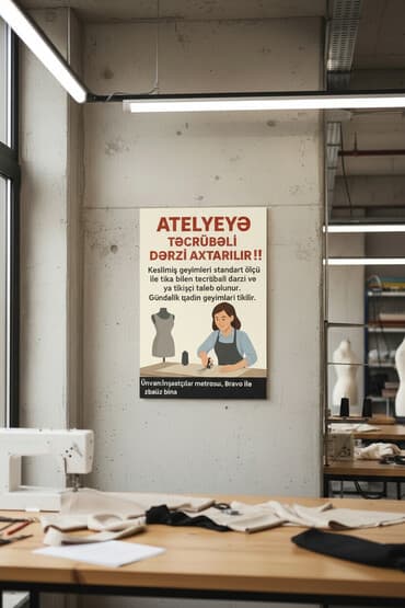 работа мастер отделочных работ: Портной требуется, 3-5 лет опыта, 6/1 — 1