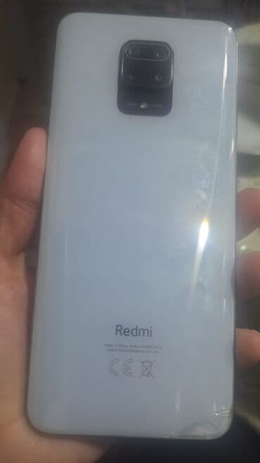 redmi ucuz: Redmi Note 9, 128 GB, rəng - Ağ, Qırıq — 1