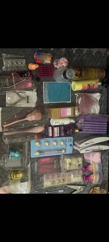 Peşəkar manikür/pedikür və dırnaq dizaynı üçün tam dəst Komplektin — 6