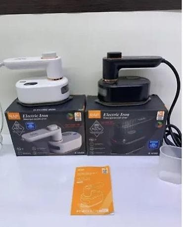 RAF Electric Iron R-1236W mini buxarlı ütü Xüsusiyyətlər: - Güc: 38W — 2