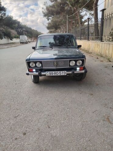 vaz 21 06 matoru: VAZ 2106 sedan - Kuzov: 4 qapılı sedan, tünd yaşıl rəng - Ön optika — 1