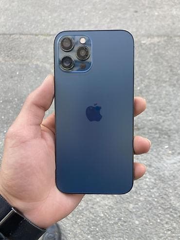 iphone 11 pro islenmis: IPhone 12 Pro, Pacific Blue, Face ID — 1