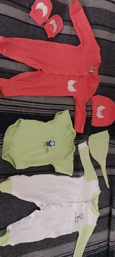 uşaqlar üçün flisli papaqlar: Комплект, Унисекс, 0 - 3 мес. — 1