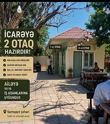 kiraye ev xutor: İcarəyə 2 otaq - Hər otağın ayrıca girişi - Sanitar qovşaq mövcuddur — 1