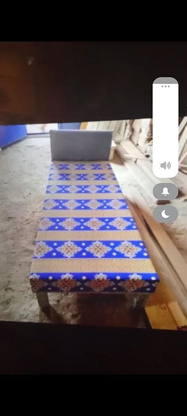 Təknəfərlik çarpayı, Matras ilə, Siyirməsiz