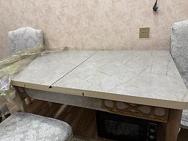 Mətbəx üçün, İşlənmiş, Açılan, 4 stul — 3