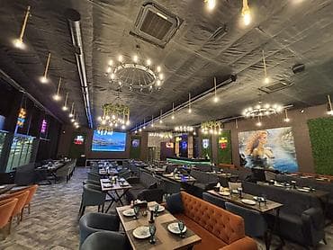 lounge: Müasir interyerə uyğun geniş restoran/iaşə məkanı icarəyə təklif — 10