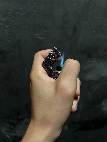 sensorlu saat: Metal qazlı alışqan – Dragon dizaynlı, saatlı model - Korpus: Ağır — 4