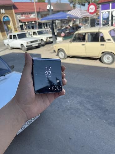 ssd kart: Samsung Galaxy Z Flip 5, 256 ГБ, цвет - Черный, Гарантия, Сенсорный, Отпечаток пальца — 4