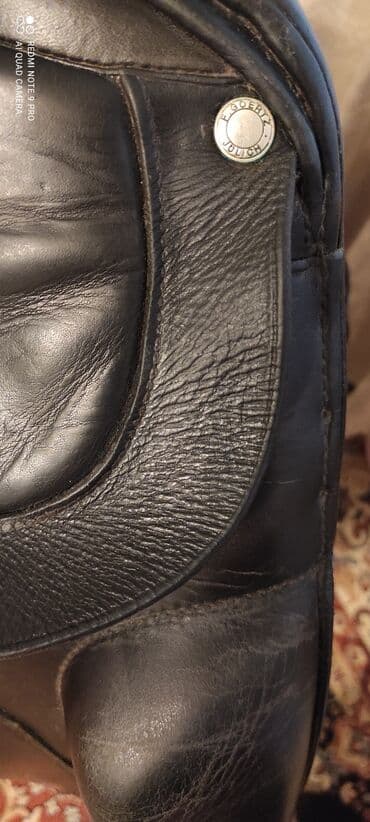 at yəhərləri: At çaparı üçün dəri yəhər. Almaniya istehsalı professional, gözəl — 6