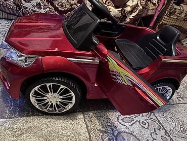 uşaq masinlar: Uşaq üçün elektrikli minik maşını – qırmızı rəng - Model: 768 (nömrə — 3