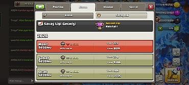 kolleksiya aliram: Clash of Clans klanı – “REQ N AZERİ” - Klan səviyyəsi: 25 - Klan — 4