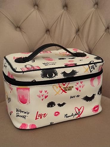 victoriya secret: Victoria’s Secret makiyaj/accessuar çanta dəsti - Brend: Victoria’s — 1