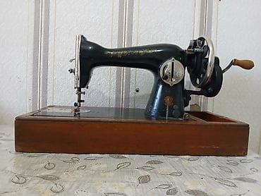 tikis masinlar: Mexanik tikiş maşını – stolüstü, əl çarxlı model - Klassik tökmə — 2