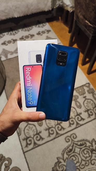 xiaomi redmi note 6: Redmi Note 9 Pro, 128 GB, rəng - Mavi, İki sim kartlı — 2