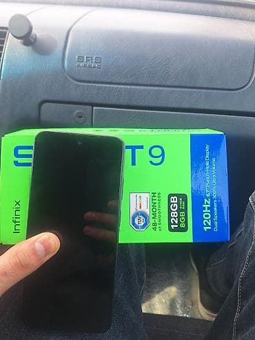 operativ yaddaş: Infinix Smart 9 HD, 128 GB, rəng - Boz, Sensor — 3