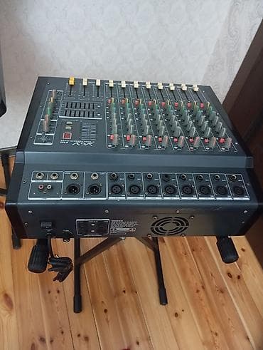kork pa 700: Y GY-802 Stereo aktiv mikser: Hər kanal 400Watt×2, Echo var. Giymetə — 4