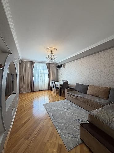 bakıda kiraye evler ucuz: 3 otaqlı, Yeni tikili, 80 kv. m — 2