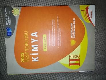 Kimya 2023 test toplusu 2-ci hisse içi tep təmizdir heç yazilmiyib — 1