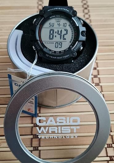 925 eyar qizil: Yeni, Qol saatı, Casio, rəng - Qara — 7