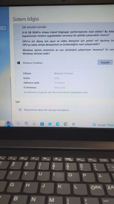 noutbuk ucuz: İşlənmiş Lenovo 15.6 ", AMD A6, 256 GB — 9