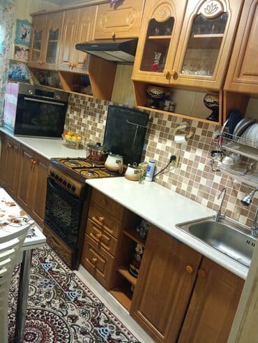 деревянный стол на кухню: Sifarişlə mətbəx dəsti, MDF, Kredit yoxdur — 2