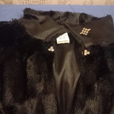 təbii qadın şubaları: Kürk, One size, rəng - Qəhvəyi — 3