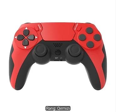 mini tv box android: PS4/PS3/PC üçün simsiz oyun pulti - Model: DualShock tipli, Bluetooth — 6