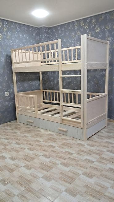 Кровати из чистого качественного дерева ручная аккуратная работа — 3