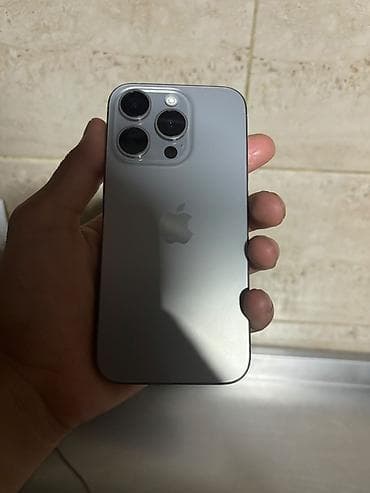 Elektronika: IPhone 15 Pro, 512 GB, Gümüşü — 1