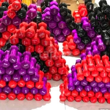 dəmir qantel: Qantellər, Çəki: 12345 kq, Yeni — 10