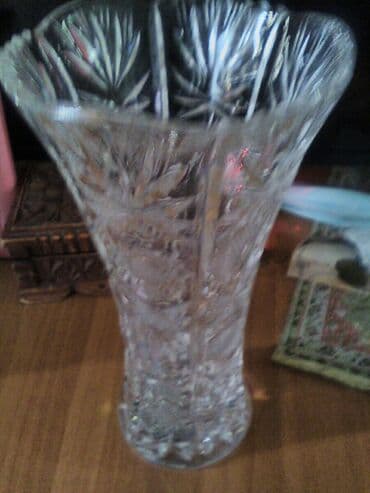 guldanda gul: Ваза хрустальная большая новая высокая — 2