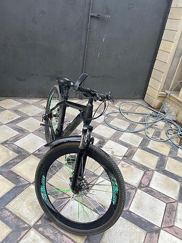 peredok velosiped: Ikisdie 29luğdu ikisine 290 Dağ tipli velosiped – yaşıl/qara rəng — 6