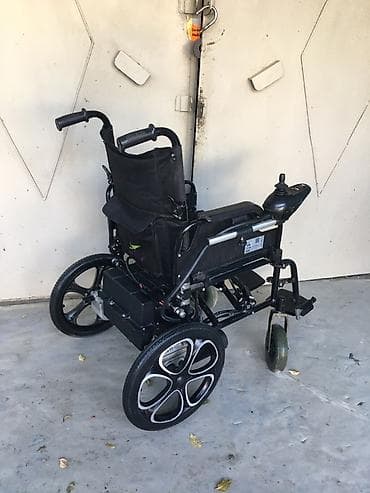 matorlu araba: Elektrikli əlil arabası – joystick idarəetmə ilə - Sol qoltuqda — 4