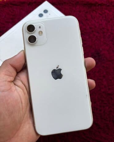 İnformatika: IPhone 11, 64 GB, Ağ, Zəmanət, Simsiz şarj, Face ID — 2