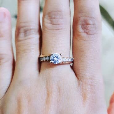 585 prob qızıl qiymeti: Nişan, Üzük, Sarı qızıl, 585 Əyar — 1