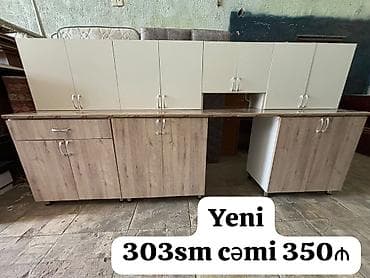 *YENİ Metbex mebeli SATILIR*‼️ Hazır əldədir Qiymet 350 manat Olcusu — 1