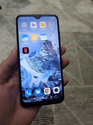 resmi note 12: Redmi 8, 32 GB, rəng - Göy, Barmaq izi — 2