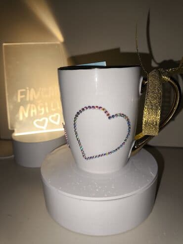 hərflərin bəzəkli yazılışı: Fincanlar, Keramika, 1 əd — 2